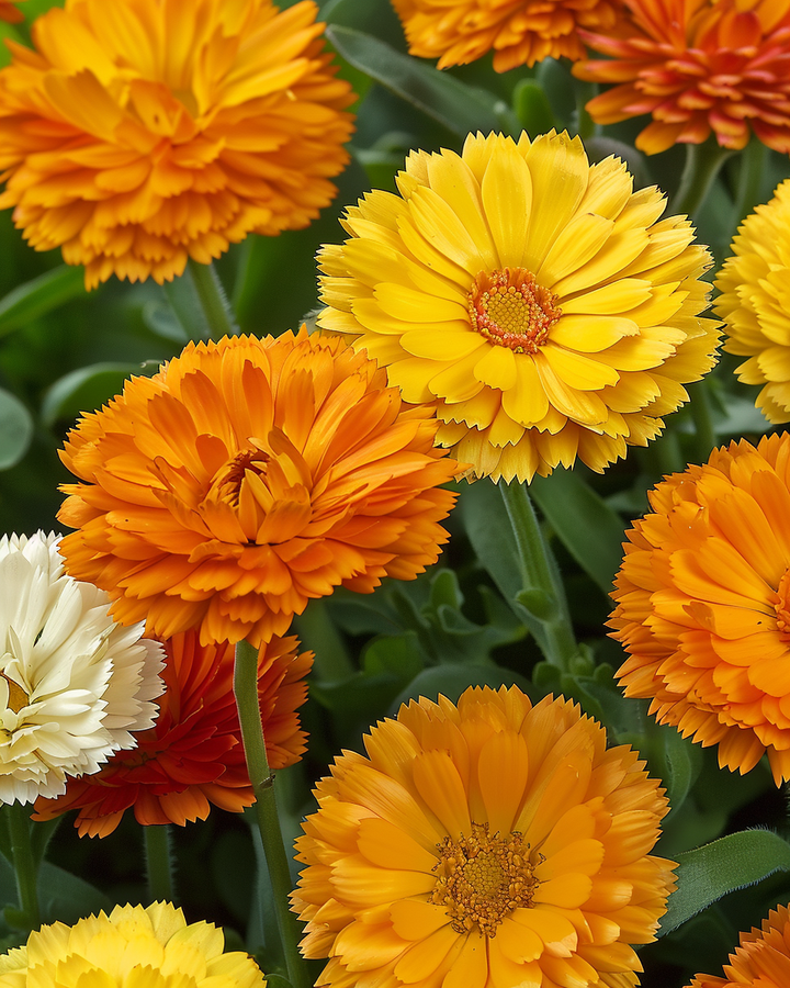 Calendula Seeds Pacific Beauty Mix Calendula Officinalis Flowers