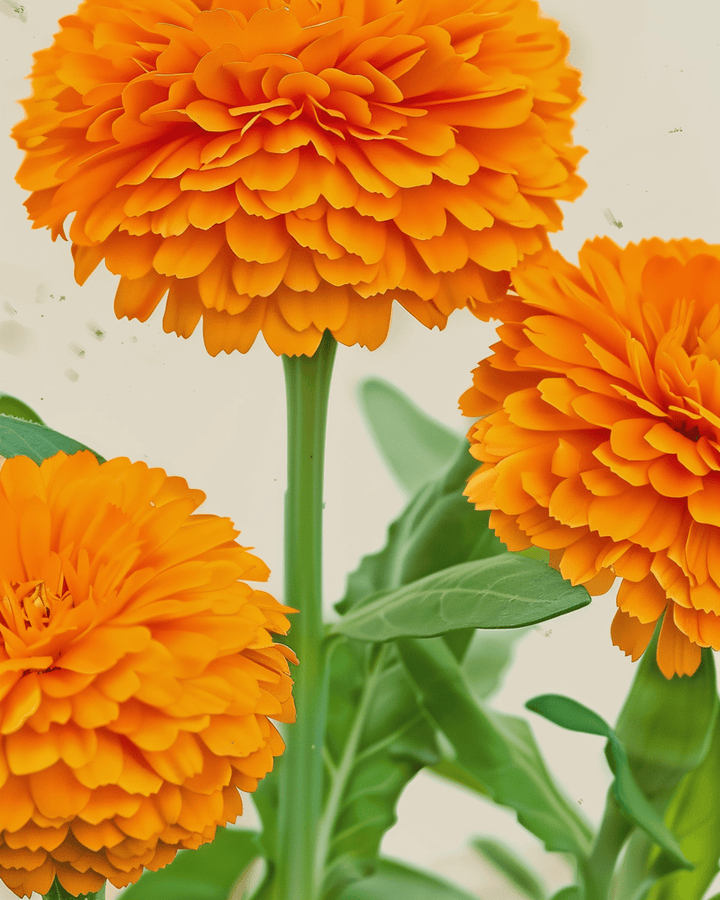 Pot Marigold Seeds Organic Calendula Officinalis Annual Balls Orange
