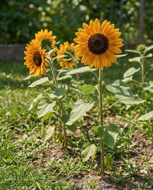 Sunflower Seeds Nakdi F1 Organic Helianthus Annuus Annual Pollen Free