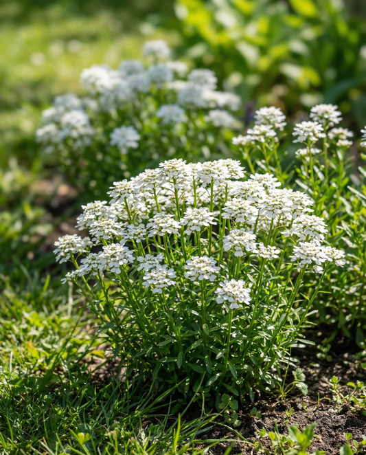 Candytuft Seeds Organic Iberis Amara Empress White Annual
