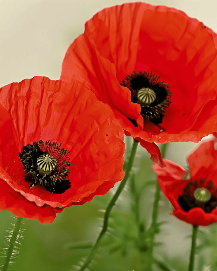 Poppy Seeds Organic Papaver Rhoeas Annual Flower