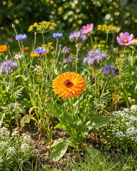 Flowers For Bees Seeds Organic Annual Mix