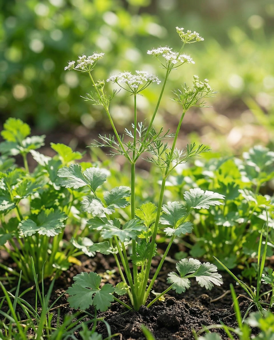 Cilantro Seeds Organic Coriandrum Sativum Annual Herb