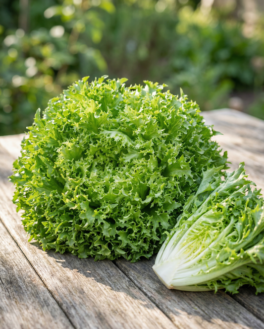 Curled Endive Seeds Organic Cichorium Endivia Annual Grosse Pancaliere