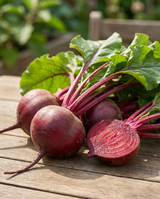 Beetroot Egyptian Turnip Rooted Seeds Organic Beta Vulgaris Annual