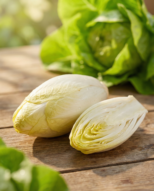 Chicory Brussels Seeds Organic Cichorium Intybus Biennial Vegetable