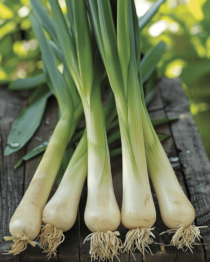 Leek Seeds Organic Allium Porrum Hannibal Annual Variety
