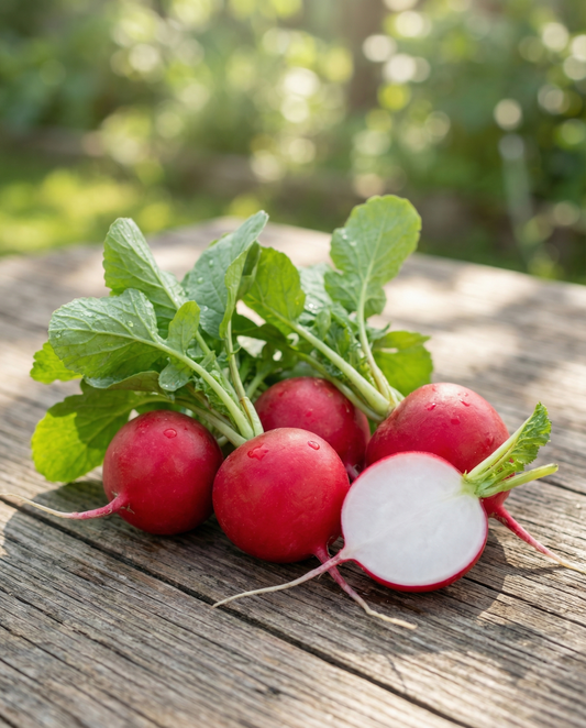 Radish Saxa 2 Seeds Organic Raphanus Sativus Annual