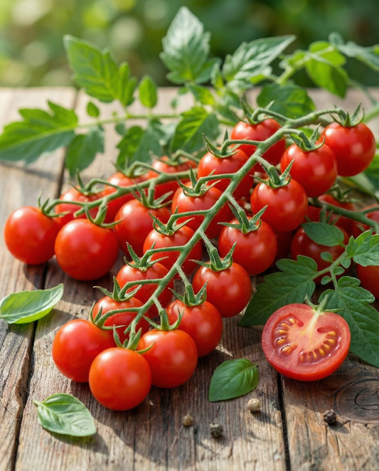 Cherry Tomato Sweetie Seeds Organic Solanum Lycopersicum Annual