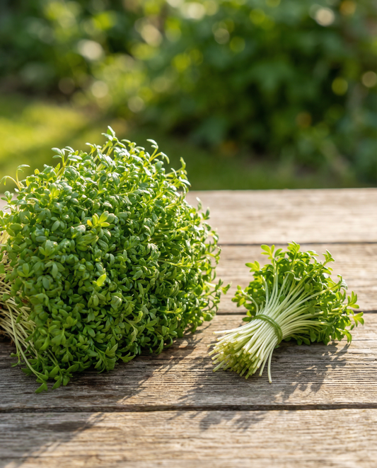 Common Cress Seeds Lepidium Sativum Organic Annual Vegetable
