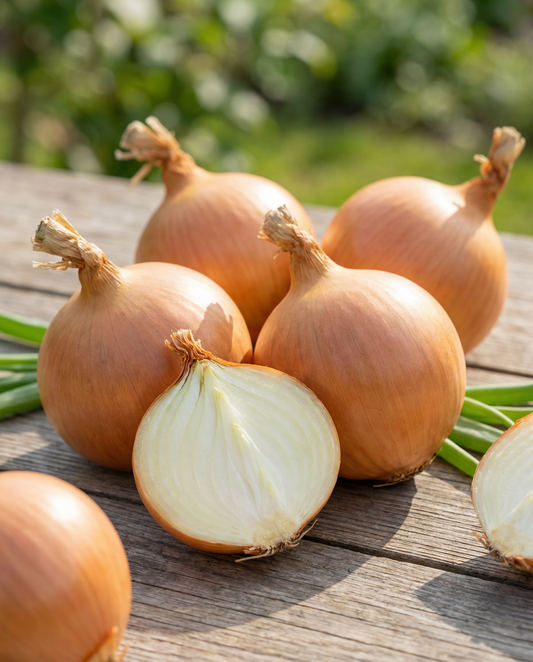 Onion Rijnsburger 5 Seeds Organic Allium Cepa Annual Variety