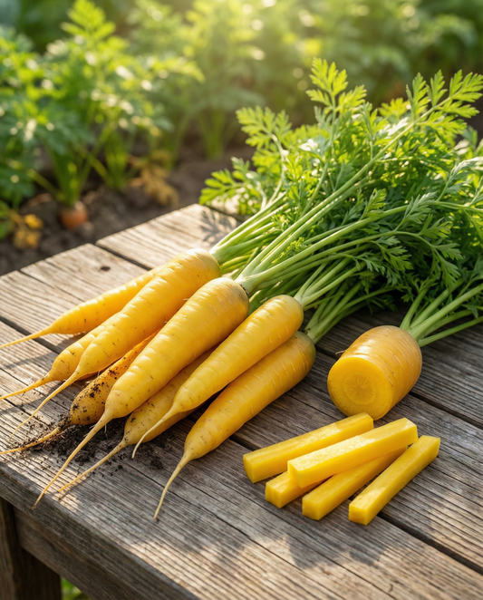 Carrot Yellowstone F1 Seeds Organic Daucus Carota Annual
