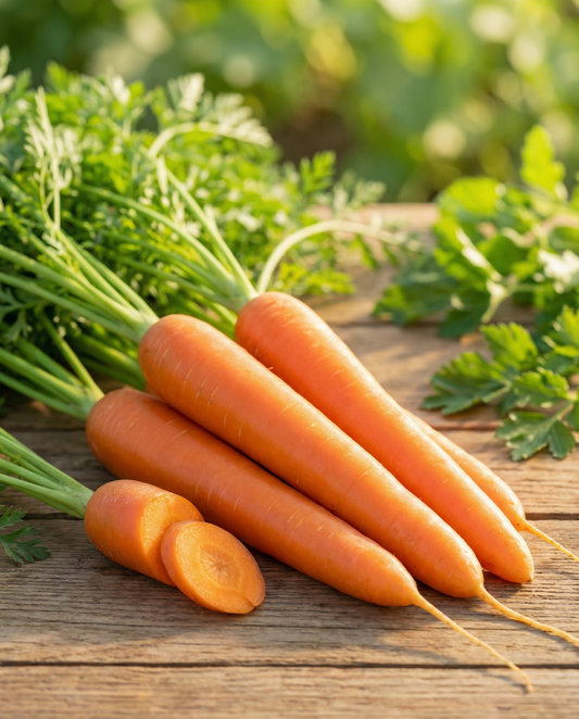 Summer Carrot Seeds Nantes 2 Organic Daucus Carota Annual