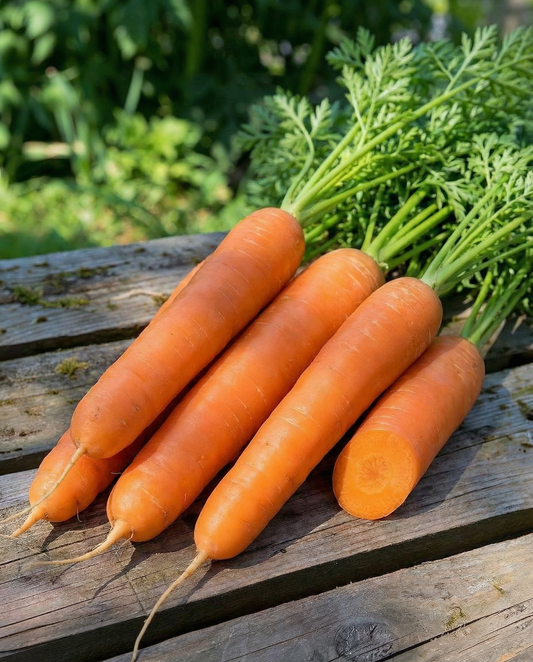 Carrot Caravel F1 Seeds Organic Daucus Carota Annual