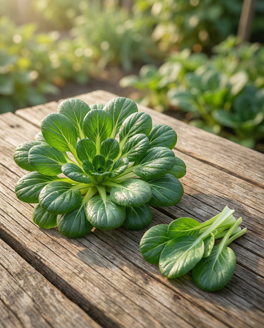 Tatsoi Seeds Organic Brassica Rapa Annual Vegetable Pak Choi Variant