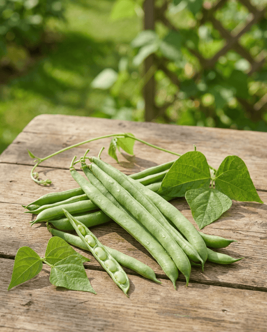 Climbing French Bean Seeds Organic Helda Phaseolus Vulgaris Annual