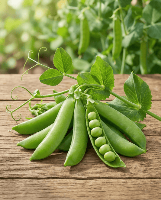 Sugar Pea Norli Seeds Organic Pisum Sativum Annual