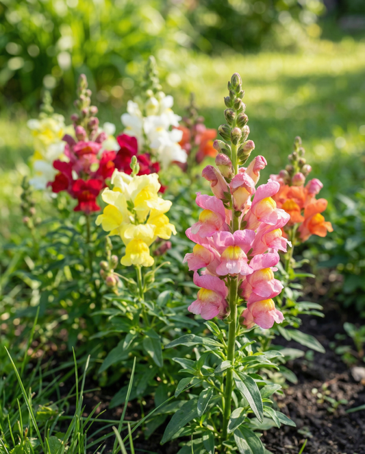 Snapdragon Seeds Antirrhinum Majus Annual Mix Half Tall