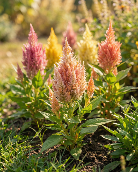 Celosia Seeds Ice Cream Mixed Celosia Argentea Annual