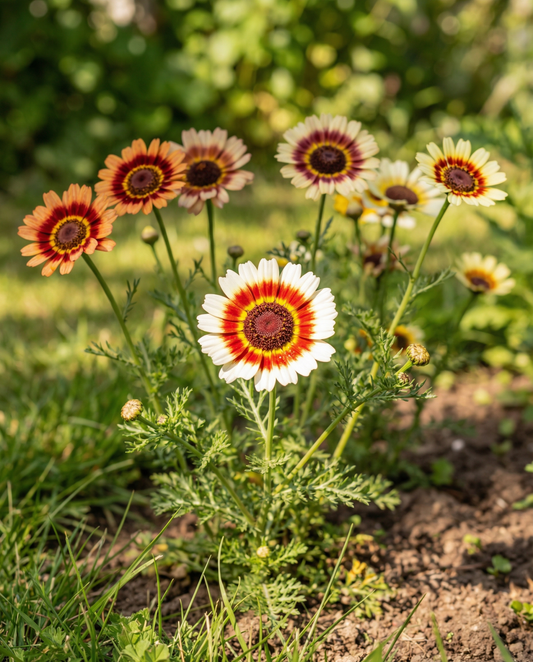 Chrysanthemum Seeds Chrysanthemum Carinatum Mixed Annual Flowers