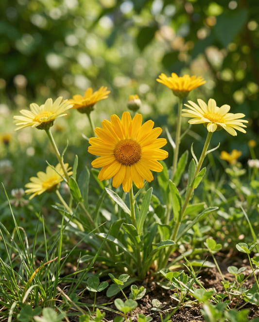 Corn Marigold Seeds Chrysanthemum Segetum Annual Mix Yellow Shades