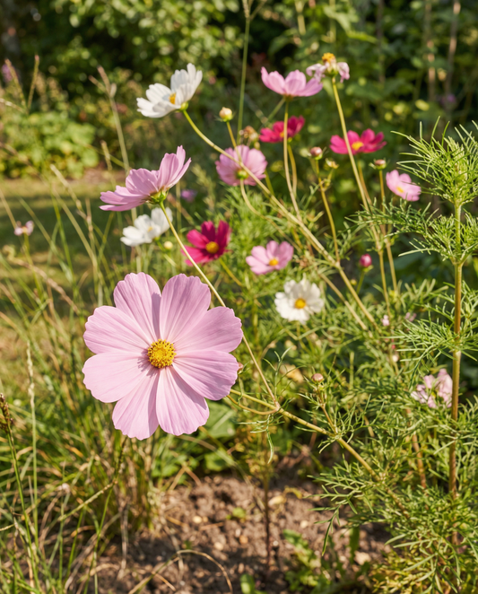 Cosmos Sensation Mixed Seeds Cosmos Bipinnatus Annual