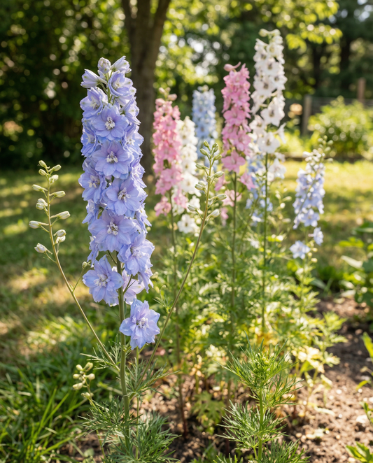 Larkspur Seeds Delphinium Consolida Imperial Mixed Annual Flower