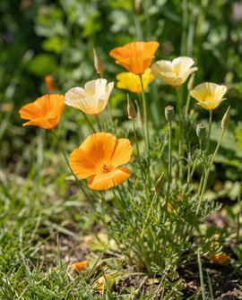 Eenjarige Bloemenzaden Slaapmutsje Enkelbloemig Gemengd Eenjarig Mix