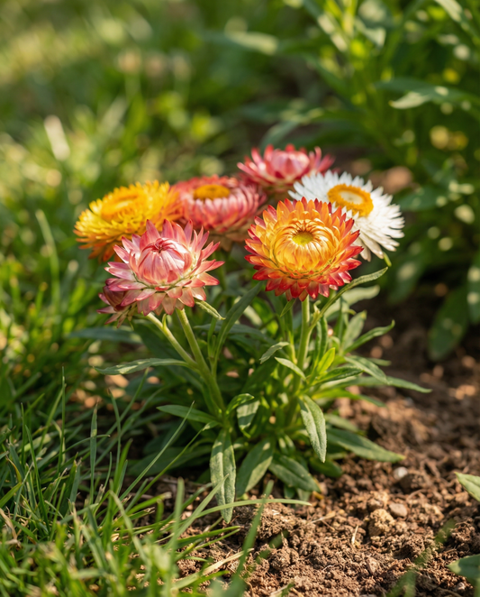 Strawflower Seeds Helichrysum Bracteatum Tom Thumb Annual