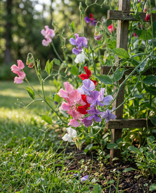 Sweet Pea Seeds Royal Family Mixed Lathyrus Odoratus Annual