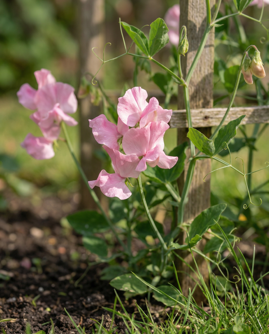 Sweet Pea Seeds Royal Family Pink Lathyrus Odoratus Annual