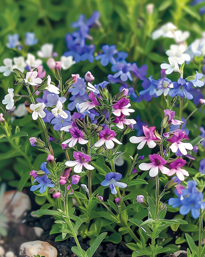 String Of Pearls Lobelia Seeds Lobelia Erinus Annual Mixed