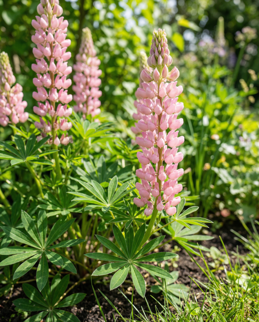 Lupine Seeds Pink Fairy Lupinus Elegans Annual Flowers