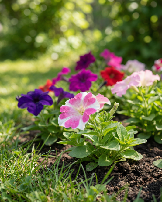 Petunia Dwarf Mixed Seeds Petunia Hybrida Annual