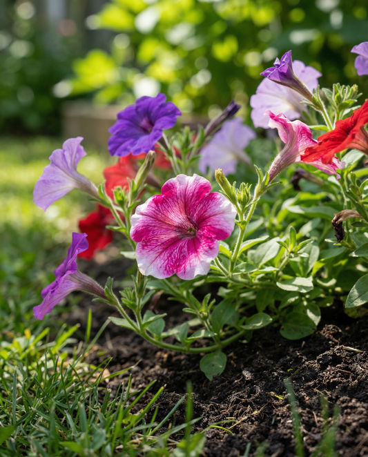 Petunia Pendula Seeds Petunia Pendula Annual Mixed Colors