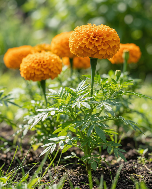 African Marigold Hawaii Seeds Tagetes Erecta Annual