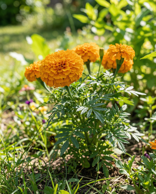 African Marigold Seeds Tagetes Erecta Annual Dwarf Golden Age