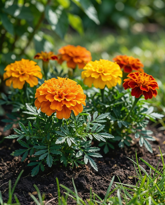 French Marigold Seeds Bonita Tagetes Patula Annual Flower