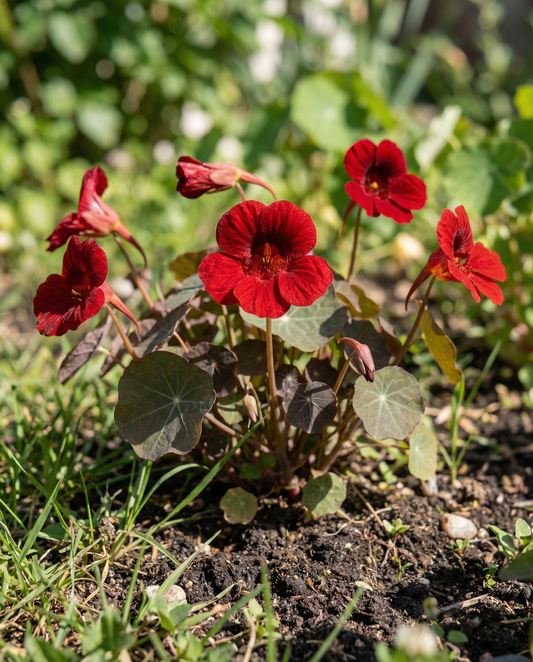 Nasturtium Empress Of India Seeds Tropaeolum Majus Annual