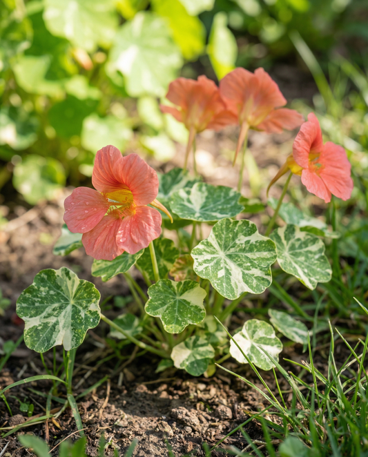 Nasturtium Seeds Alaska Salmon Annual Tropaeolum Majus
