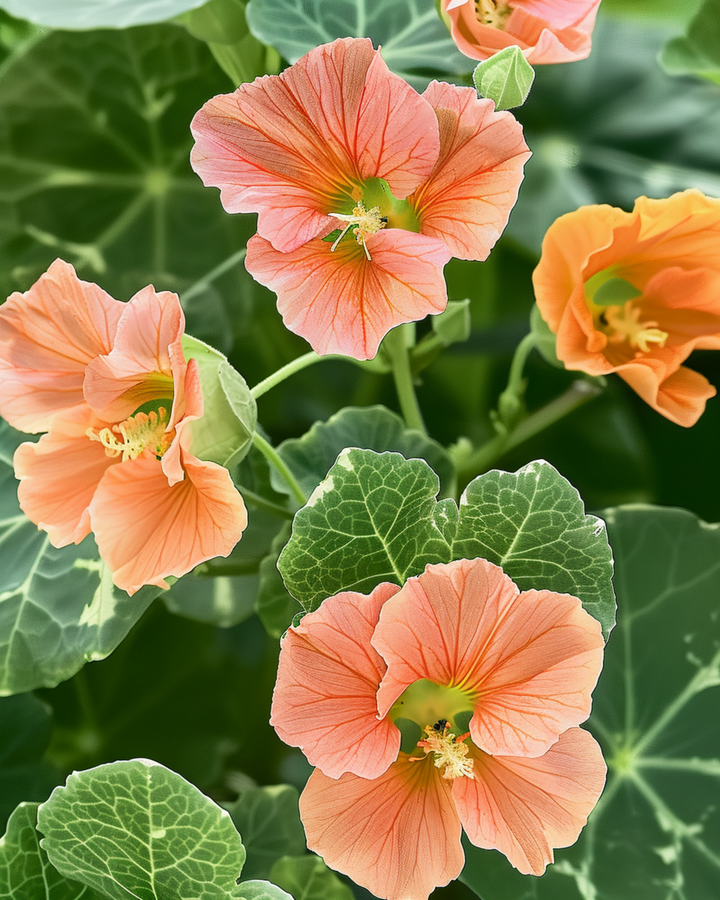 Nasturtium Seeds Alaska Salmon Annual Tropaeolum Majus
