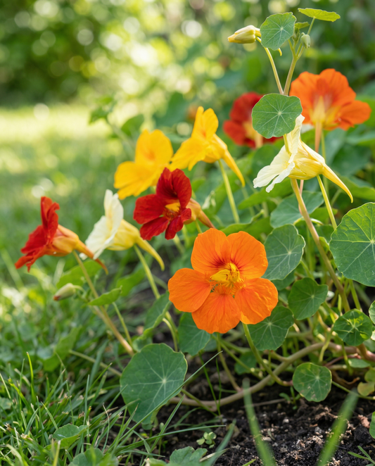 Nasturtium Jewel Of Africa Seeds Tropaeolum Majus Annual