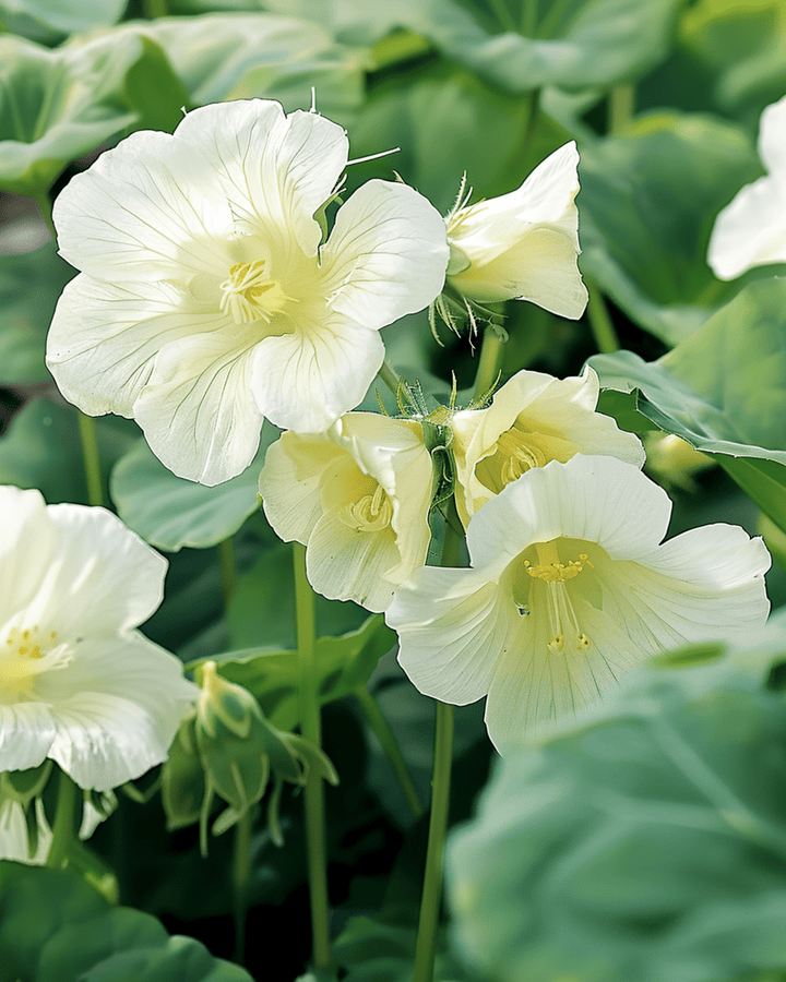 Nasturtium Milkmaid Seeds Tropaeolum Majus Annual Climber Flower