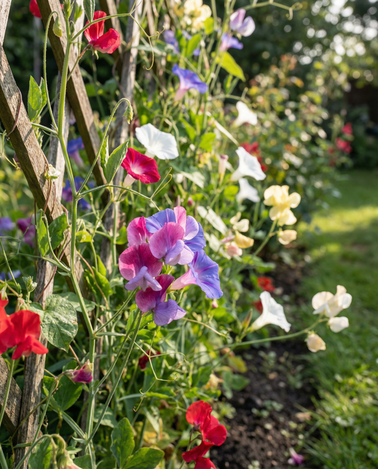Climbing Plants Seeds Annual Mix For Trellis And Fence Covering