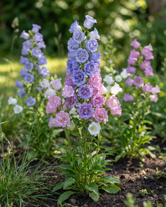 Canterbury Bells Seeds Campanula Medium Biennial Double Flowered
