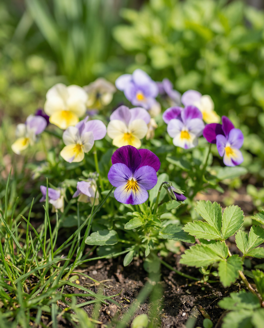 Viola Bambini Mixed Seeds Viola Cornuta Biennial Flower