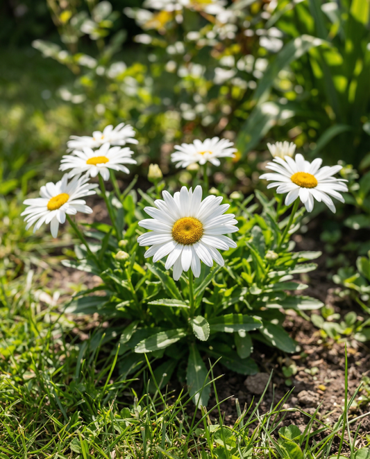 Shasta Daisy Seeds Silver Princess Chrysanthemum Maximum Perennial