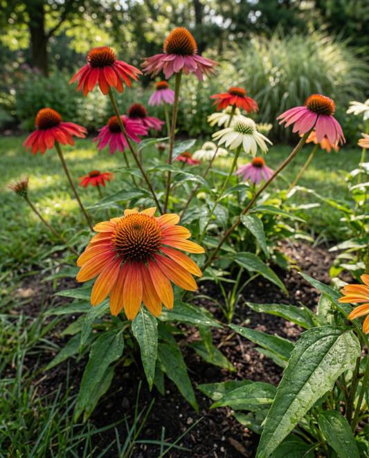 Coneflower Seeds Cheyenne Spirit Echinacea Hybrida Perennial Mix