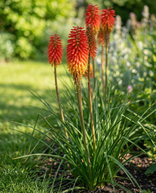 Red Hot Poker Seeds Kniphofia Uvaria Perennial Tritoma Royal Castle Hybrids