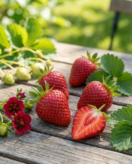 Strawberry Ruby Ann F1 Seeds Fragaria Ananassa Annual